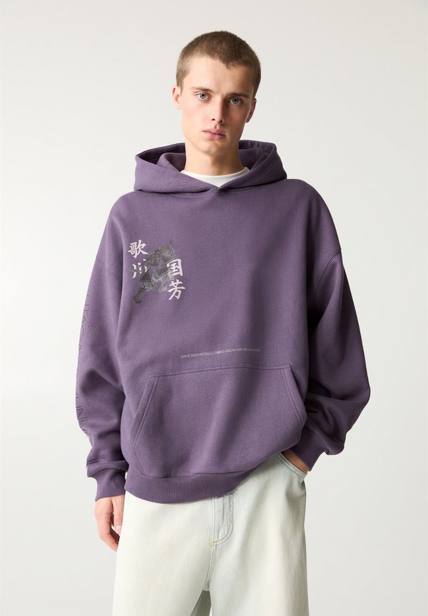 UTAGAWA KUNIYOSHI - Kapuzenpullover - mauve