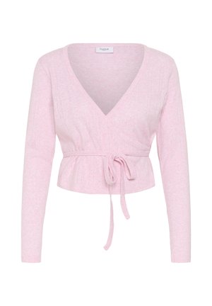 Saint Tropez, GRUSZ WRAP - Strickjacke - tender touch melange