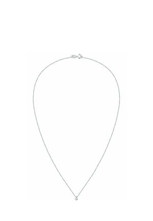 Halskette - weißgoldfarben