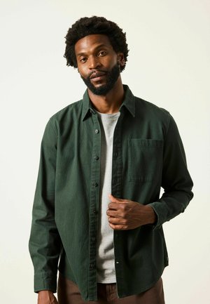 FatFace, TALL FIT - LONG SLEEVE CORD SHIRT - Shirt - dark green