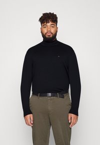 Calvin Klein SUPERIOR MOCK - Camisola - black