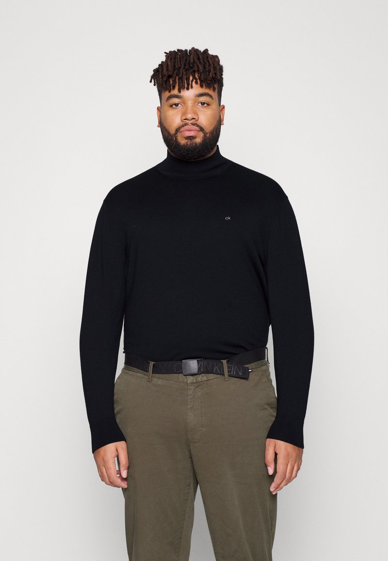 Calvin Klein SUPERIOR MOCK - Camisola - black