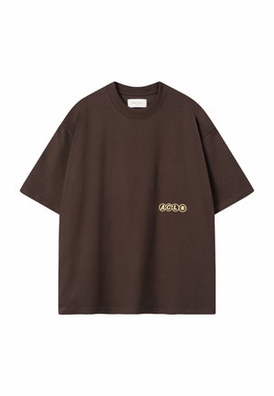 Another Cotton Lab, ACL CARRER DEL SOL T-SHIRT - T-shirt con stampa - chocolate