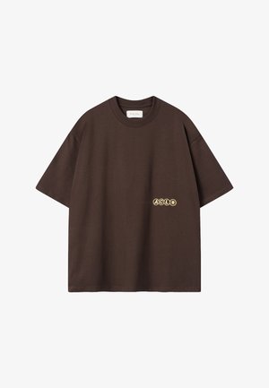 Another Cotton Lab, ACL CARRER DEL SOL T-SHIRT - T-shirt con stampa - chocolate