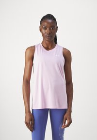 Under Armour TANK TWIST - Top - stellar pink/white