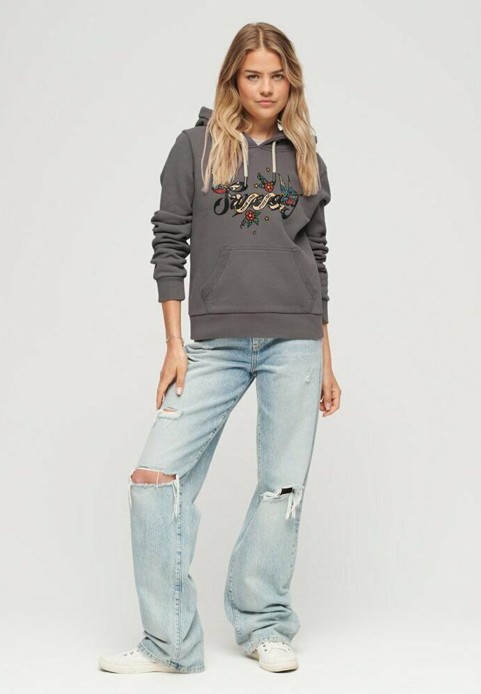 Hanes Graphic Felpa Con Cappuccio Da Donna, Pile Morbido, Taglie Comode - 2