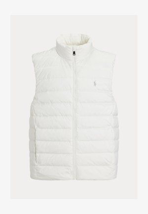 Polo Ralph Lauren THE COLDEN PACKABLE DOWN VEST - Weste - deckwash white