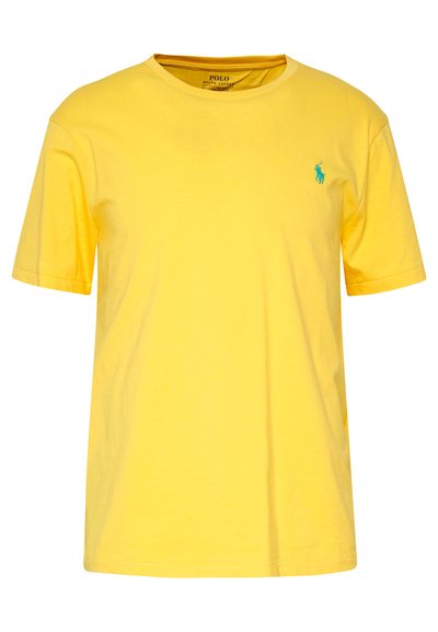 Polo Ralph Lauren CUSTOM SLIM FIT JERSEY CREWNECK T-SHIRT - T-shirt básica - empire yellow