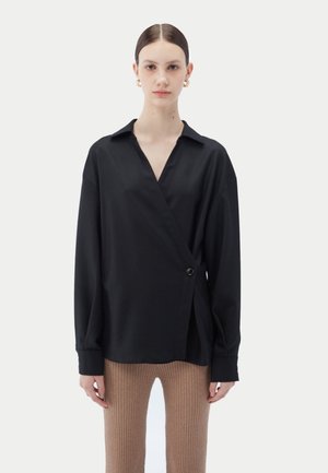 Hemdbluse - black