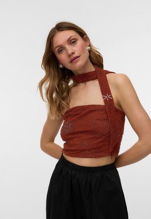 Vero Moda VMCARA - Topper - brown