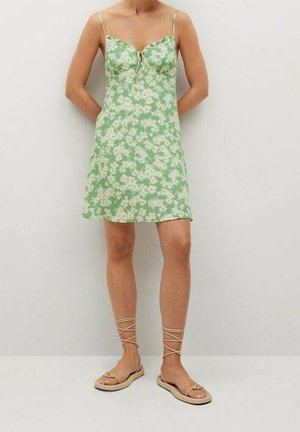 Mango, Jurk - green