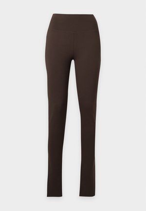 Vero Moda Tall, VMBUBBLE ANKLE  - Leggings - chocolate torte