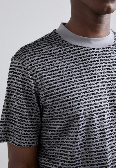 Emporio Armani T-shirts med print - grey