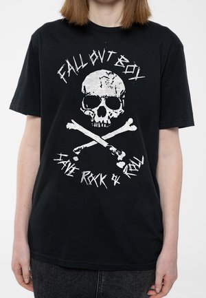 Paradiso Clothing FALL OUT BOY SAVE ROCK N ROLL - Print T-shirt - black