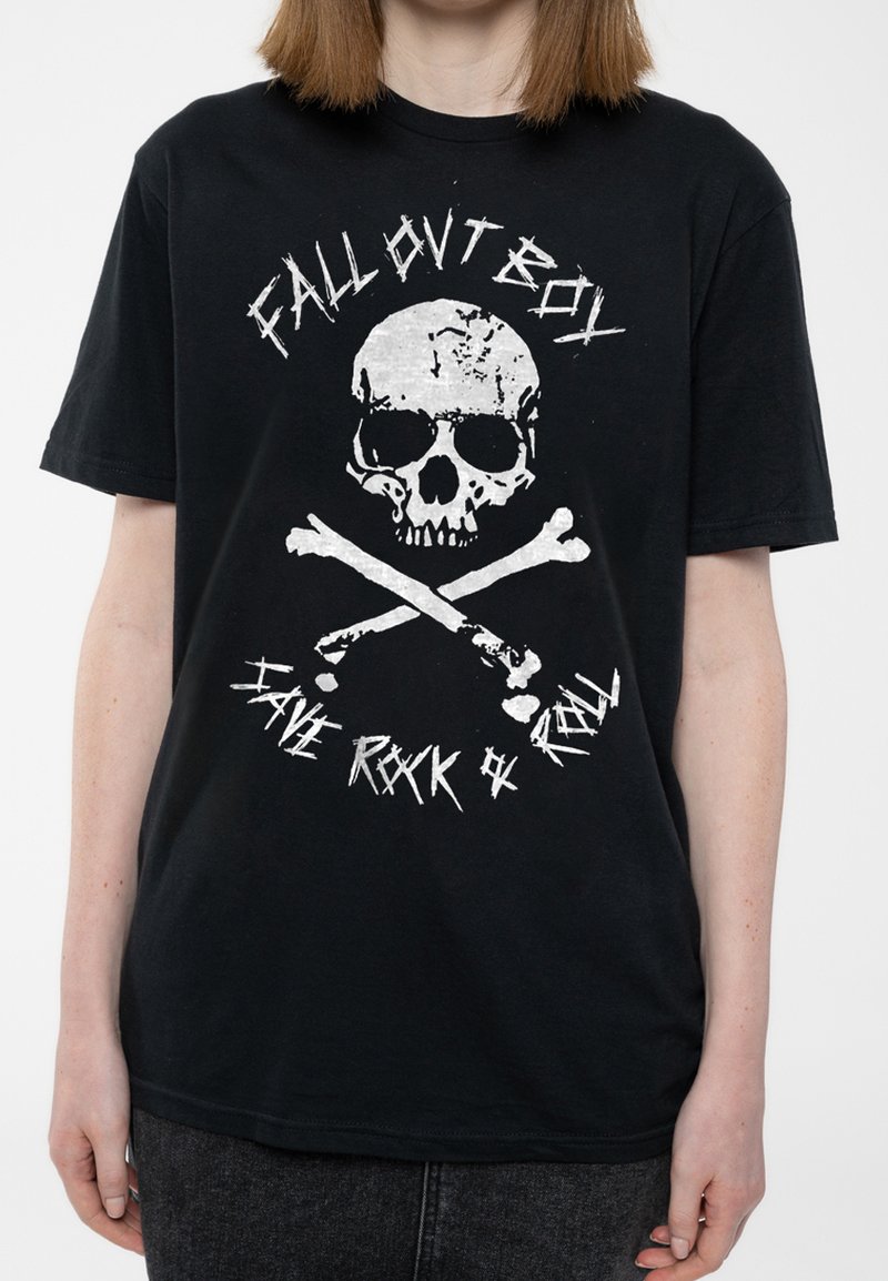 Paradiso Clothing FALL OUT BOY SAVE ROCK N ROLL - Print T-shirt - black