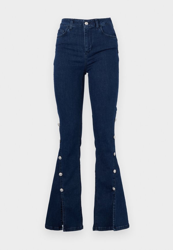 PANT BEAT BOTTONI - Flared Jeans4