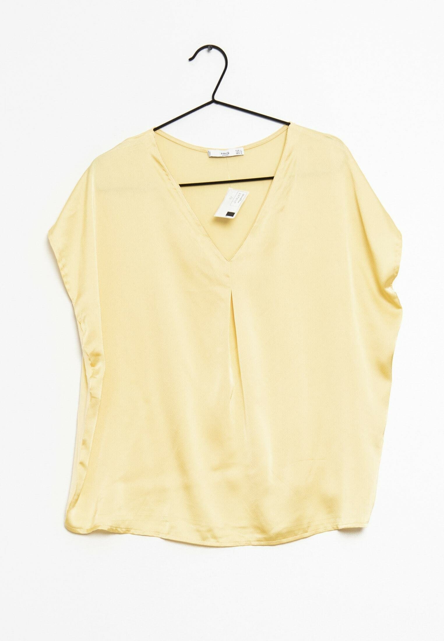Mango Blusa - yellow/amarillo - Zalando.es