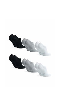 Danish Endurance 6-PACK - Calcetines tobilleros - black grey white