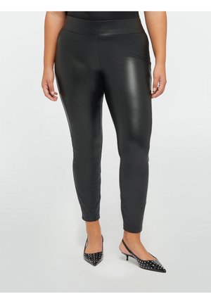 Leather trousers - nero