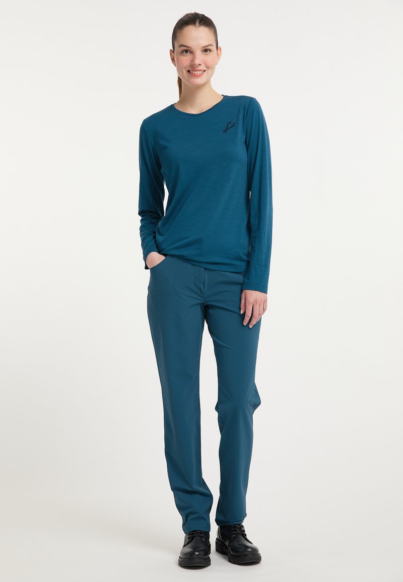 Damen Sportbekleidung | PYUA LONG SLEEVE Sport T-shirt deep petrol/petrol - FS48463 Damen Sportbekleidung | PYUA LONG SLEEVE Sport T-shirt deep petrol/petrol - FS48463