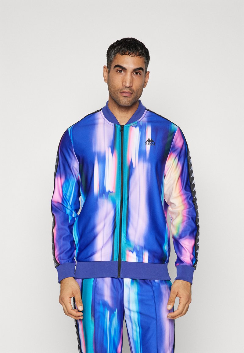 Kappa - Felpa con Zip, Uomo, Poliestere, Sportivo, Modello
