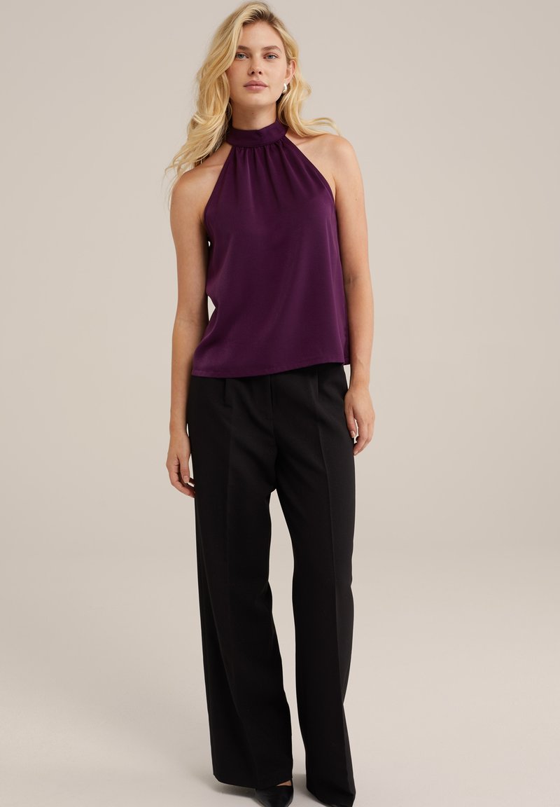 WE Fashion Top donkerpaars WE Fashion Top donkerpaars