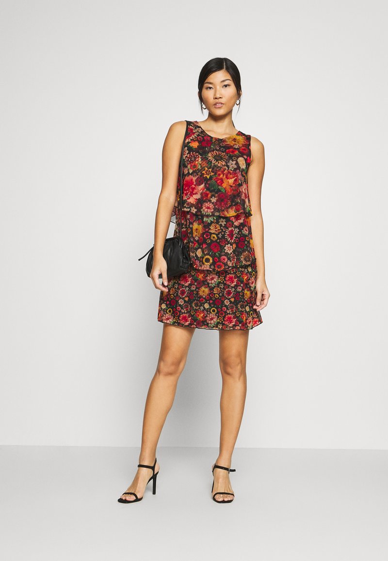 Desigual Luisi Designed By Mr Christian Lacroix Cocktailkleid Festliches Kleid Multi Coloured Mehrfarbig Zalando De 