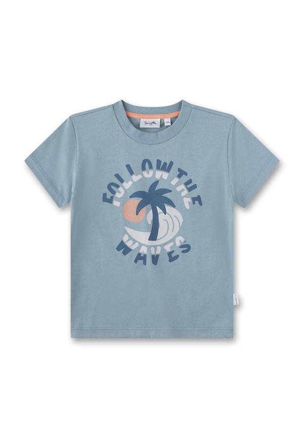 T-Shirt print - blau