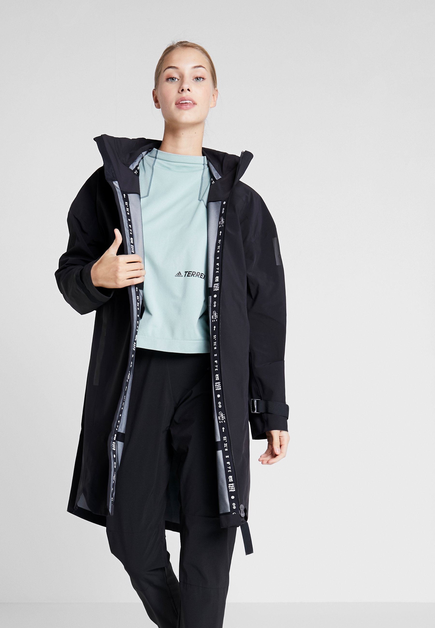 MYSHELTER Regenjacke wasserabweisende Jacke black MYSHELTER Regenjacke wasserabweisende Jacke black
