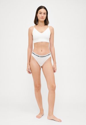 LOGO THONG 3 PACK - String - black/white/grey