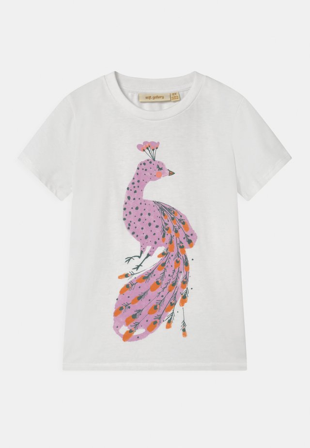 BASS - Printtipaita - white