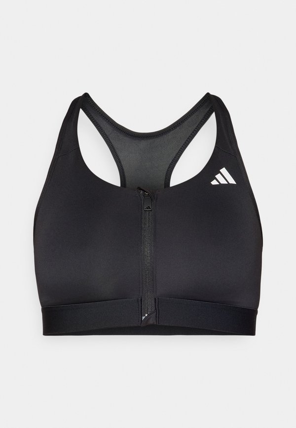 POWERREACT  MEDIUM SUPPORT ZIP BRA - Medium support sports bra4