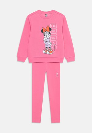 DISNEY MINNIE MOUSE UNISEX SET  - Leggings - pink fusion/white