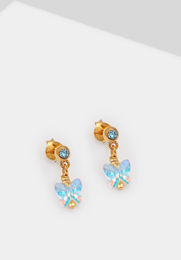 GLASS CRYSTAL – Ohrringe – blau