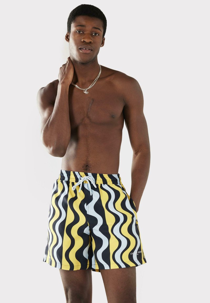 Chelsea Peers MULTI WAVY HOLIDAY DRAWCORD Swimming shorts navy/dark