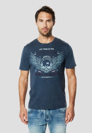 Camiseta estampada - indigo blue