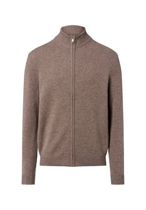 Strickjacke - taupe
