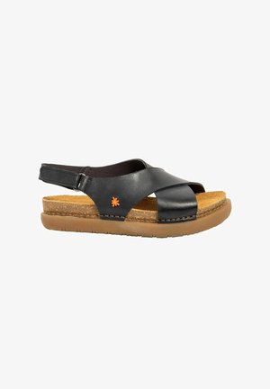 *Art, Sandalias con plataforma - black