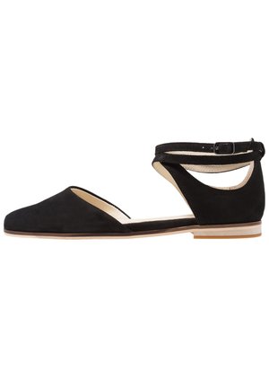 Anna Field LEATHER  - Riemchenballerina - black