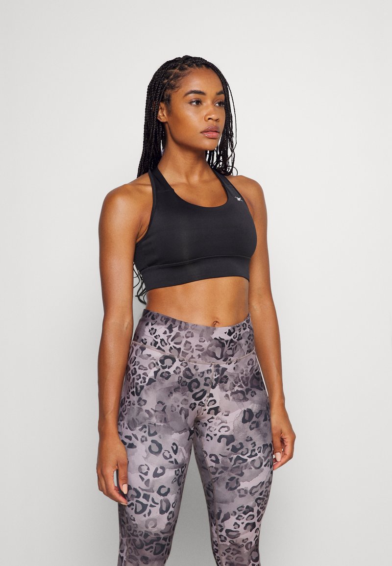 Reebok BRA High support sports bra night black/black Zalando.ie