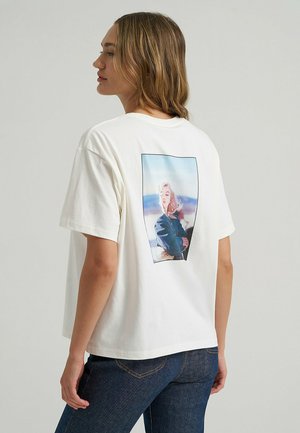 Lee, - T-shirt z nadrukiem