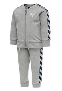 Hummel - BILLE SET - Verryttelypuku - grey melange Pienoiskuva 1