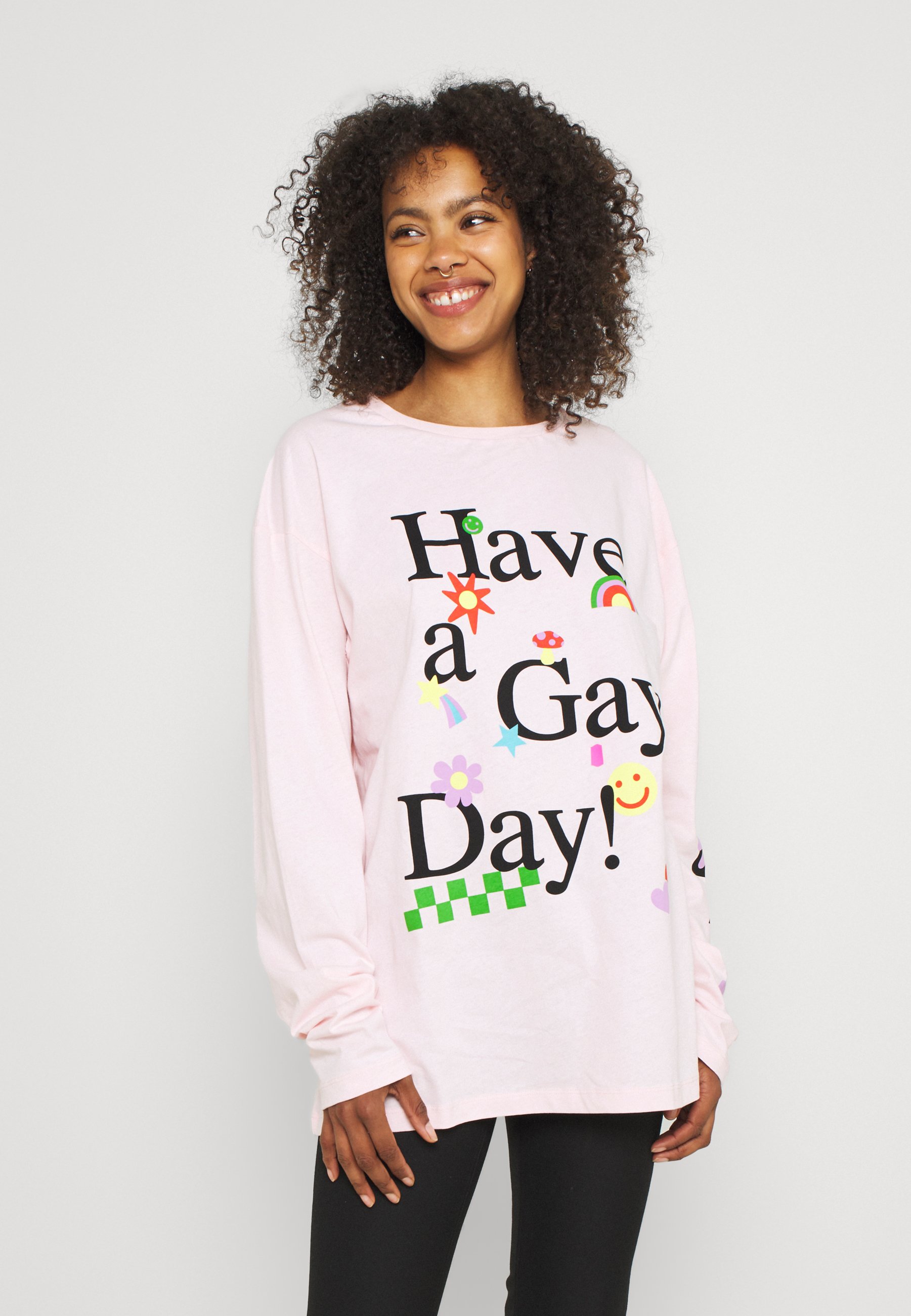 NEW girl ORDER HAVE A GAY DAY TEE 