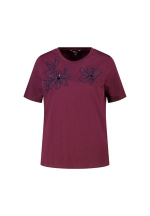 MS Mode, MS MODE T-SHIRT NOT TRANSLATED - T-shirt imprimé - bordeaux