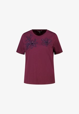 MS Mode, MS MODE T-SHIRT NOT TRANSLATED - T-shirt imprimé - bordeaux