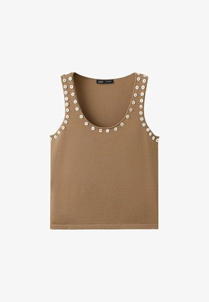 Mango, ADULT - Débardeur - camel