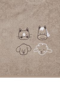 Sterntaler PONCHO BAUERNHOF - Dressing gown - sandbraun