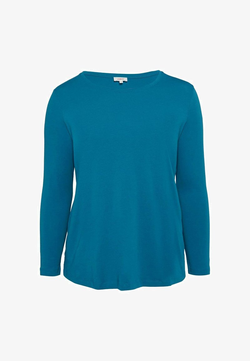 s.Oliver Langarmshirt - petrol