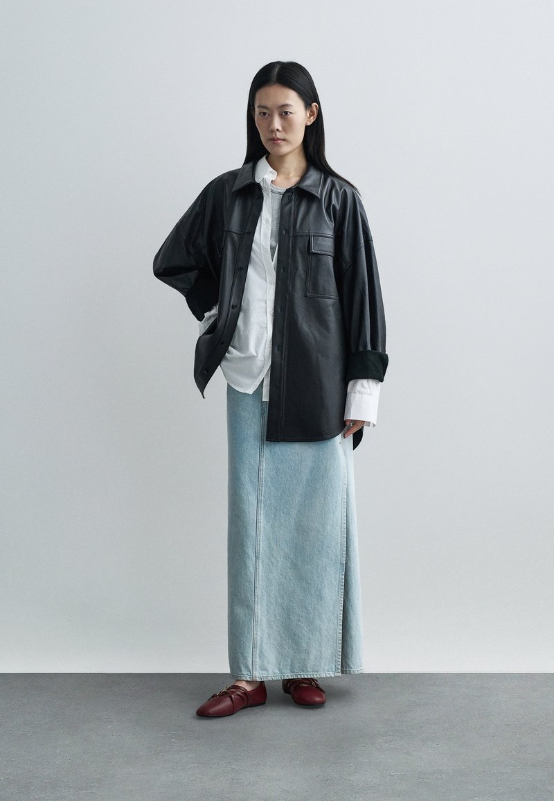 MICHAEL Michael Kors INDY - Balerinke - mulberry