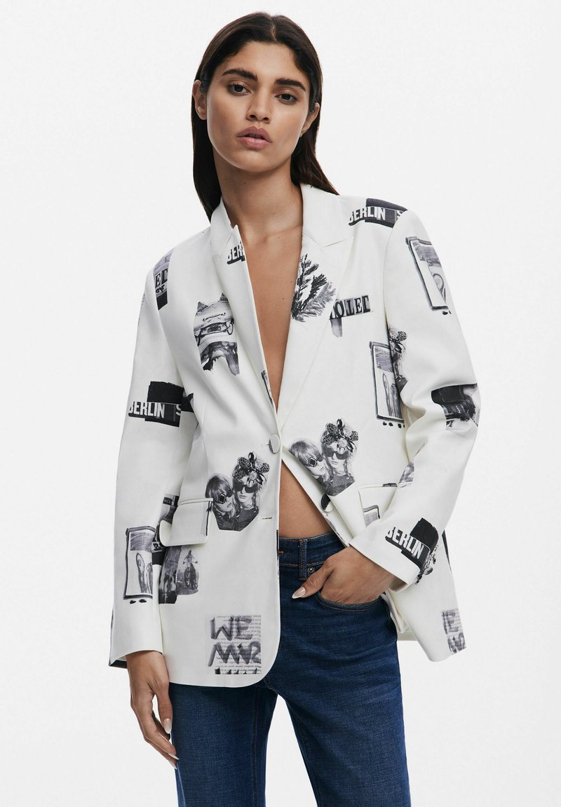 Desigual - Blazer - white, Enlarge